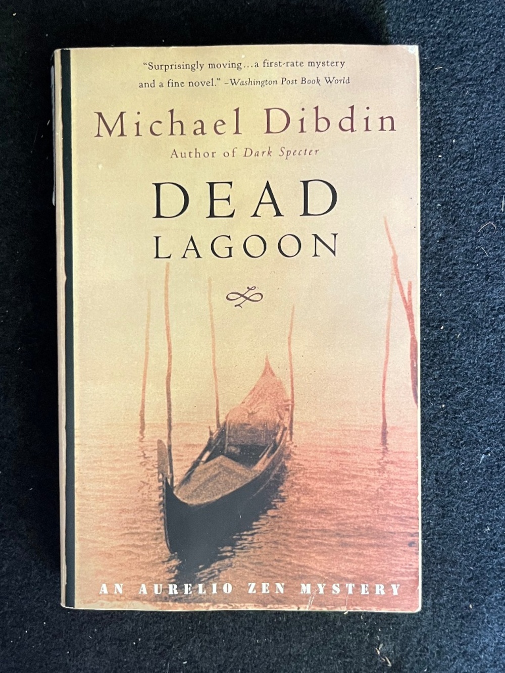 Book by Michael Dibdin - Dead Lagoon